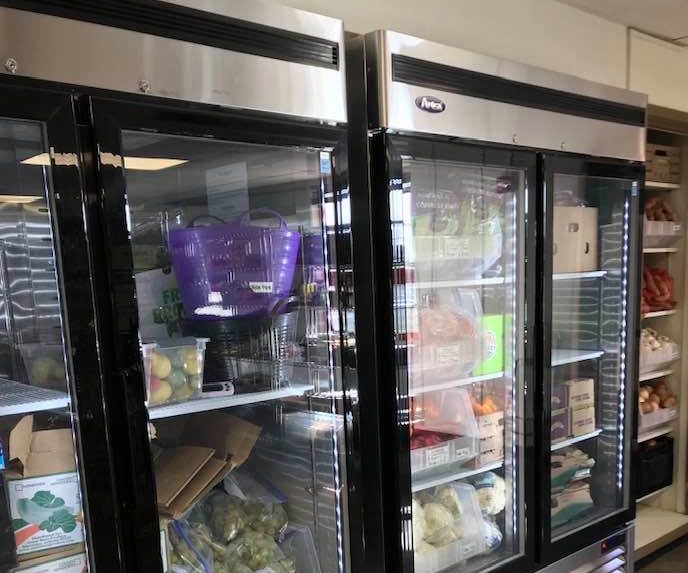 Cold Food Storage at FUUD Pantry Lenexa