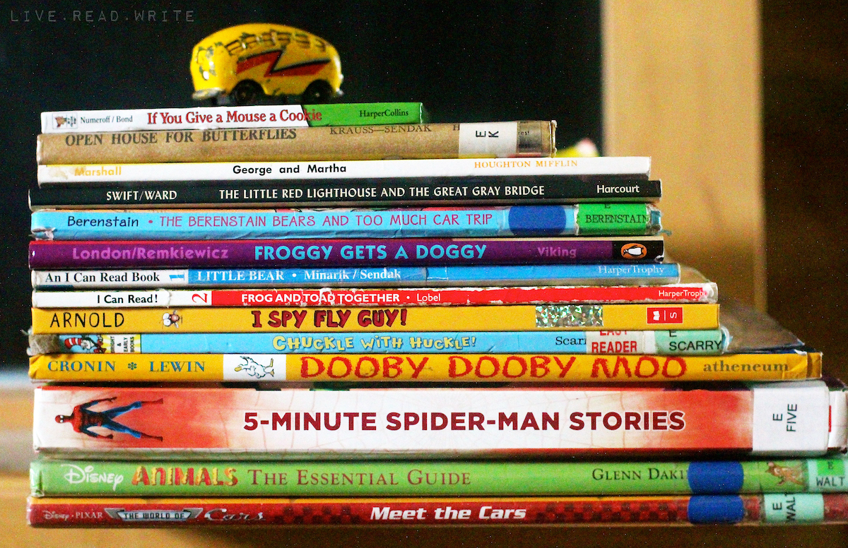 Donate children's books to food pantry