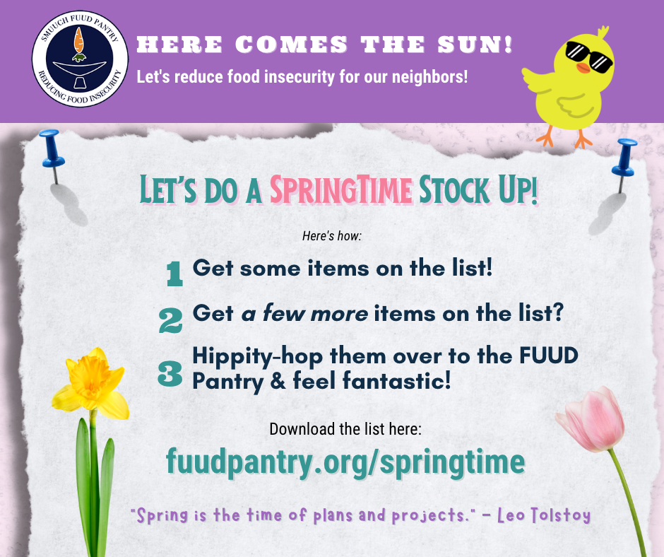 Springtime Stock UP